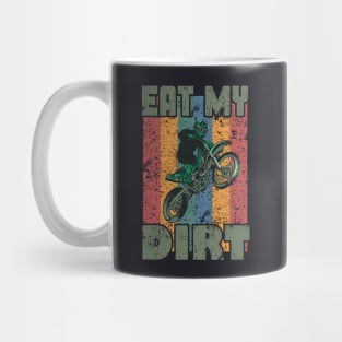 Motocross Motocrosser retro Dirt Bike Slogan Mug